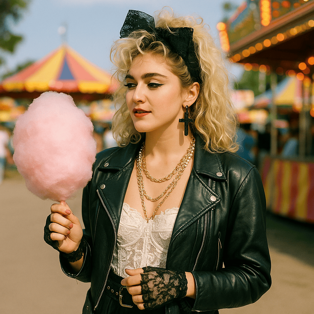 madonna-getting-cotton-candy